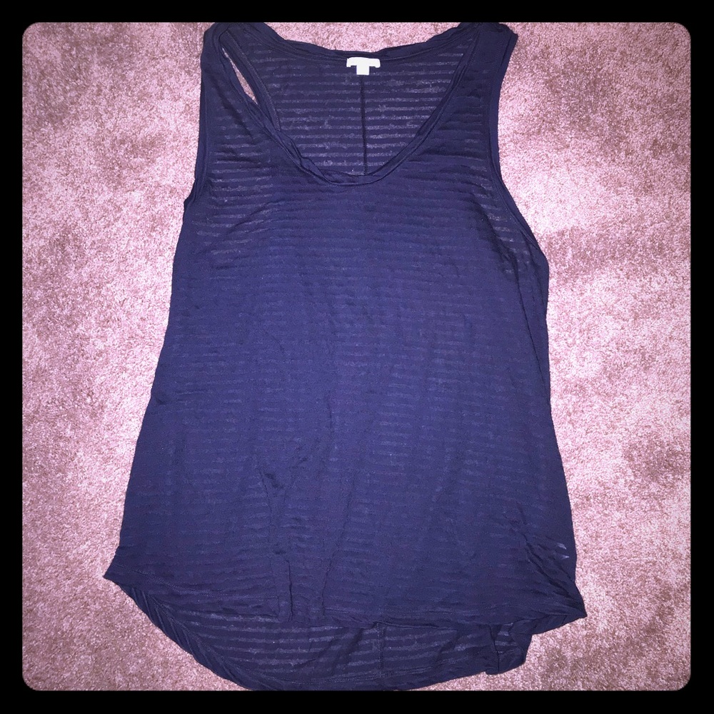 Gap burnout striped tank